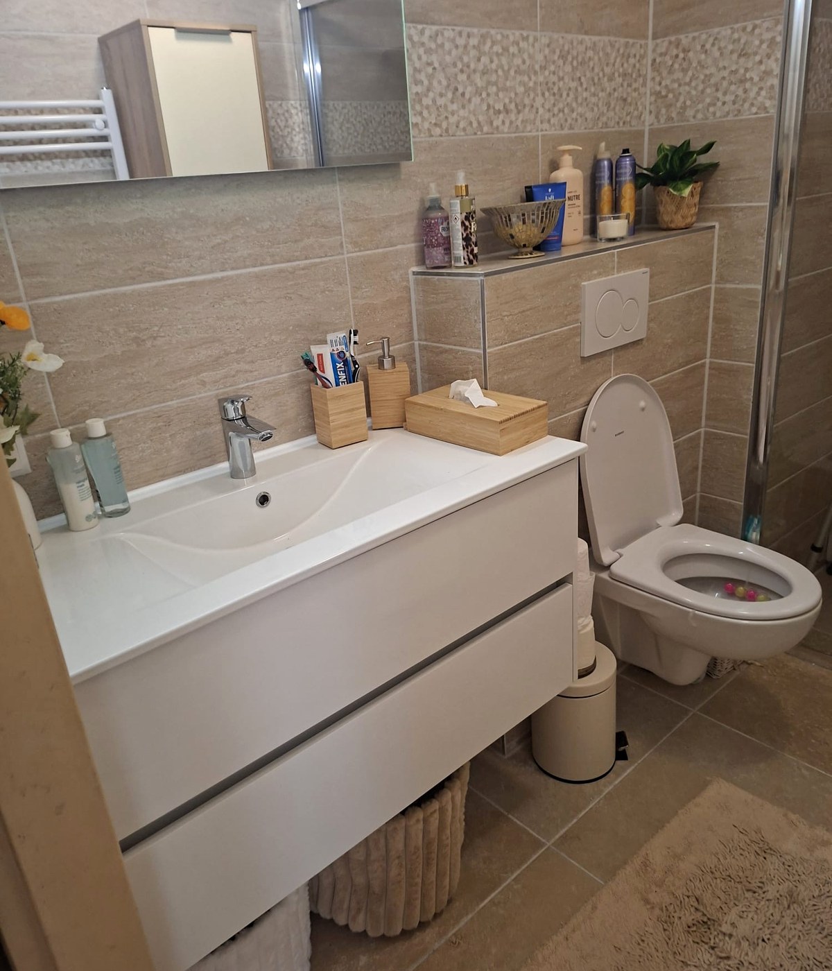 Badkamer na renovatie