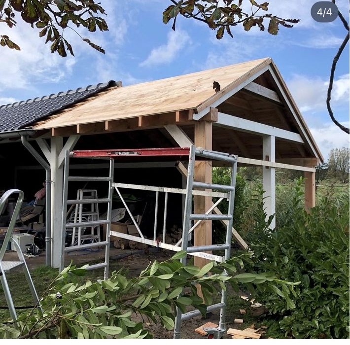 Uitbreiding overkapping – Rockanje