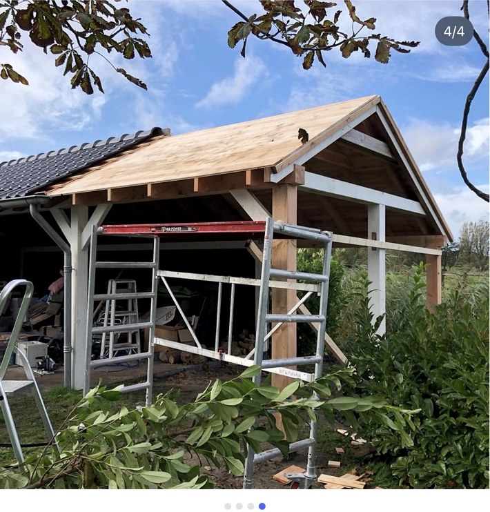 Uitbreiding overkapping – Rockanje
